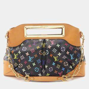 Louis Vuitton Judy Gm Chain Shoulder Handbag Monogram Multicolor
