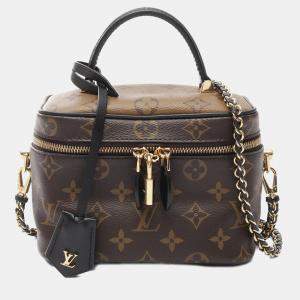 Louis Vuitton Vanity Nv Pm Chain Crossbody Handbag  Monogram Reverse