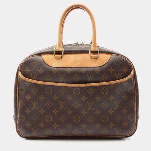 Pre Owned Louis Vuitton Deauville Bowling Vanity Monogram