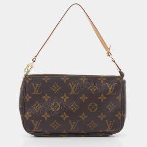 Louis Vuitton Pochette Accessoire Accessory Pouch  Monogram
