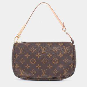 Louis Vuitton Pochette Accessoire Accessory Pouch  Monogram Canvas