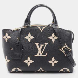 Louis Vuitton Petit Palais Pm Shoulder Handbag  Monogram Empreinte Leather