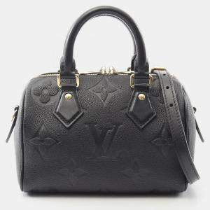 Louis Vuitton Speedy Bandouliere 20 Shoulder Handbag Monogram Leather Bk