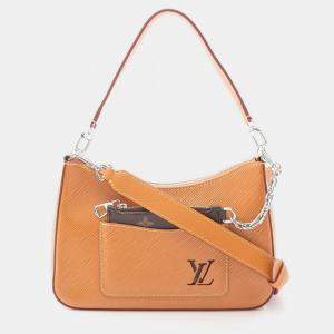 Louis Vuitton Marelle Shoulder Handbag  Epi Leather Brown