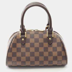 Louis Vuitton Rivera Mini Handbag  Damier Leather Ebene