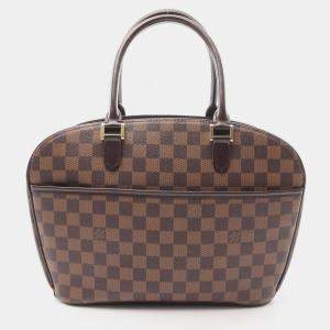 Louis Vuitton Sarria Horizontal Handbag  Damier Canvas Ebene