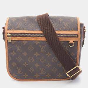 Pre Owned Louis Vuitton Bosphore PM Brown Monogram Canvas Shoulder Bag