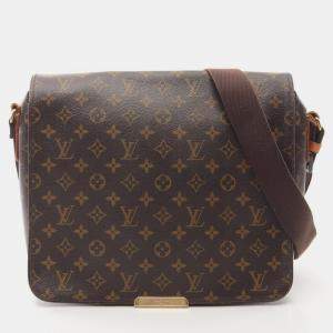 Louis Vuitton Valmy Mm Shoulder Crossbody Bag  Monogram Leather Brown