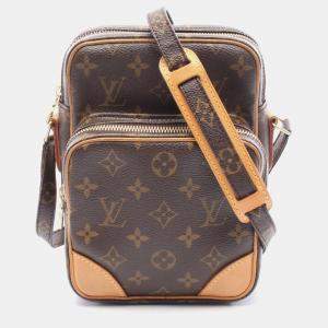 Louis Vuitton Amazon Crossbody Shoulder Bag  Monogram Canvas Brown