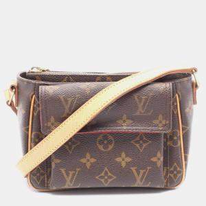 Pre Owned Louis Vuitton Viva Cite PM Monogram Canvas Shoulder Bag