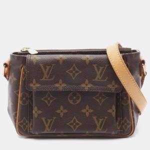 Pre Owned Louis Vuitton Viva Cite PM Monogram Canvas  Shoulder Bag