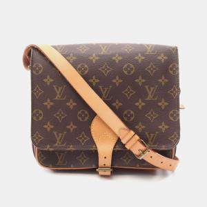 Louis Vuitton Cartouchiere Gm Shoulder Bag  Monogram Canvas Brown