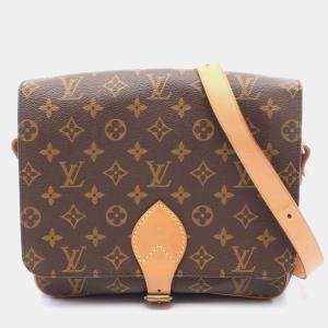 Louis Vuitton Cartouchiere GM Shoulder Bag  Monogram Canvas Brown
