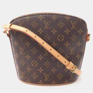 Louis Vuitton Drouot Brown Monogram Canvas Crossbody Bag