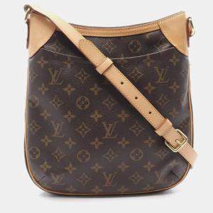 Louis Vuitton Odeon PM Brown Monogram Canvas Crossbody Shoulder Bag