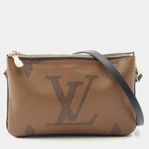 Louis Vuitton Pochette Double Zip Monogram Giant Reverse Bag