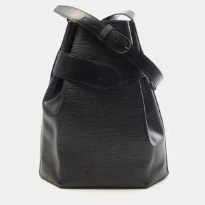 Pre Owned Louis Vuitton Sac De Paul GM Epi Leather Black Shoulder Bag