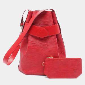 Louis Vuitton Sac De Paul PM Castilian Red Epi Leather Shoulder Bag