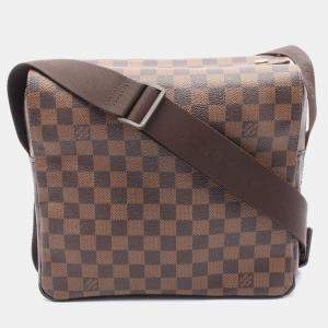 Louis Vuitton Naviglio Damier Ebene Canvas Shoulder Crossbody Messenger Bag