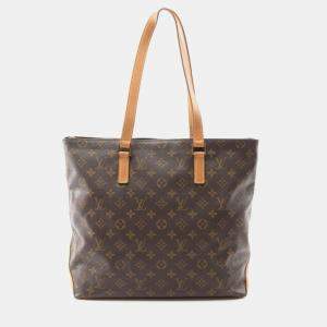 Pre Owned Louis Vuitton Kabamezo Brown Monogram Canvas Shoulder Bag