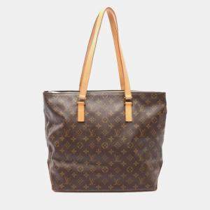 Pre Owned Louis Vuitton Kabamezo Brown Monogram Canvas Shoulder Bag