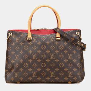 Louis Vuitton Brown Monogram Pallas MM