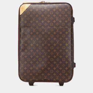 Louis Vuitton Brown Monogram Pegase 55