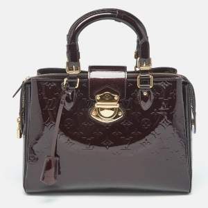 Louis Vuitton Amarante Monogram Vernis Melrose Avenue Bag