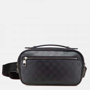 Louis Vuitton Black Damier Inifini Ambler