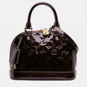 Louis Vuitton Purple Monogram Vernis Alma BB