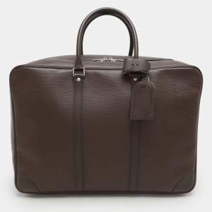 Louis Vuitton Moka Epi Leather Sirius 45 Soft Suitcase