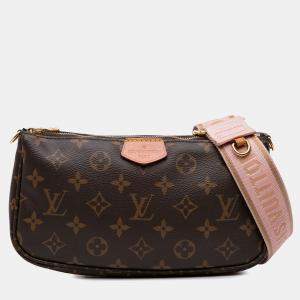 Pre Owned Louis Vuitton Brown Monogram Multi Pochette Accessoires