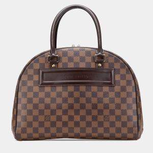 Pre Owned Louis Vuitton Brown Damier Ebene Nolita