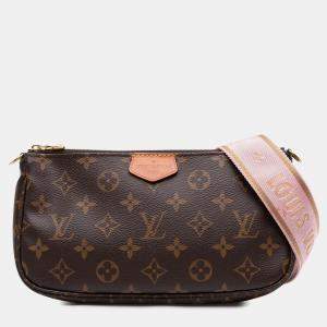 Pre Owned Louis Vuitton Brown Monogram Multi Pochette Accessoires