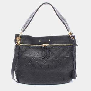 Pre Owned Louis Vuitton Spontini Noir Monogram Empreinte Leather Shoulder Bag