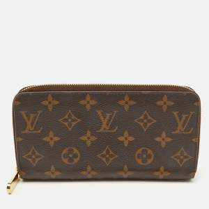 Louis Vuitton Monogram Canvas Zippy Wallet