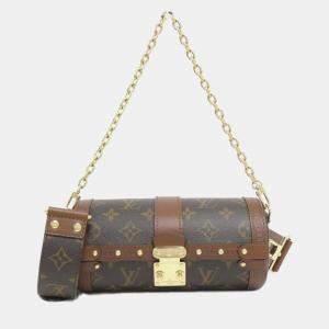 Pre Owned Louis Vuitton Papillon Trunk Monogram Coated Canvas Shoulder Bag