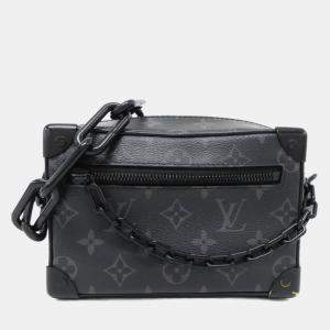 مملوكة مسبقًا Louis Vuitton Mini Soft Trunk Monogram Eclipse Canvas Shoulder Bag