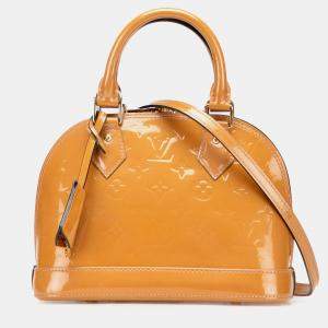 Louis Vuitton Brown Monogram Vernis Alma BB