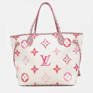 Louis Vuitton Neverfull Rose Monogram Visor Pool Size Mm