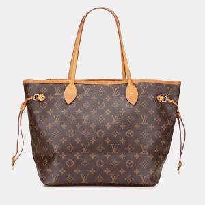 Louis Vuitton Brown Monogram Neverfull MM