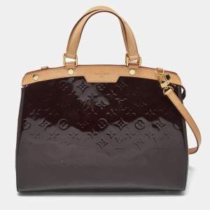 Louis Vuitton Amarante Monogram Vernis Brea GM Bag