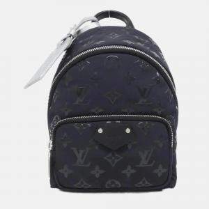 Pre Owned Louis Vuitton Palm Springs Mini Snow Monogram Nylon Backpack Bag
