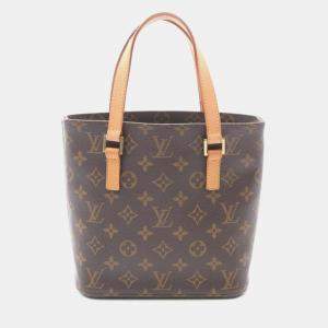 Pre Owned Louis Vuitton Vavin PM Brown Monogram Canvas Shoulder Bag