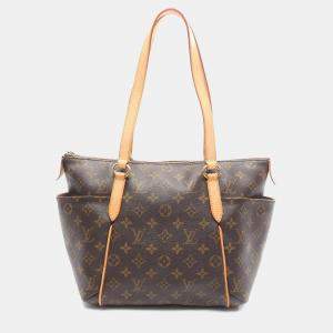 Pre Owned Louis Vuitton Totally PM Brown Monogram Canvas Tote Bag