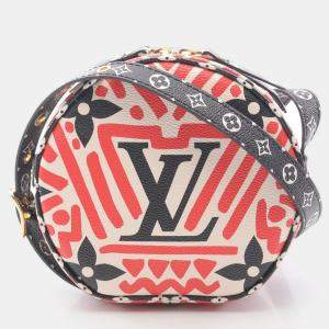 Pre Owned Louis Vuitton Crafty Boite Chapeau Souple Brown Monogram Giant Canvas Shoulder Bag