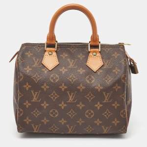 Pre Owned Louis Vuitton Monogram Canvas Speedy 25 Bag