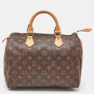 Pre Owned Louis Vuitton Monogram Canvas Speedy 30 Bag