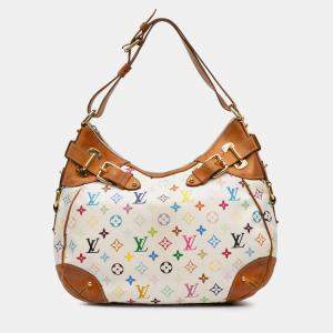 Louis Vuitton Brown/White Monogram Multicolore Greta