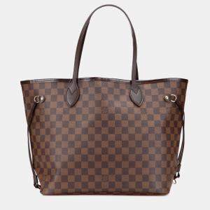 Louis Vuitton Brown Damier Ebene Neverfull MM